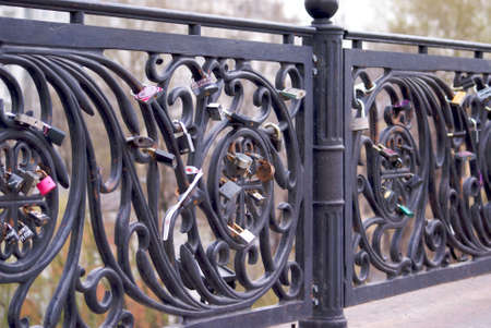 Bridge in Moscowの写真素材