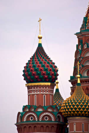 Saint Basil cathedral on the Red Square