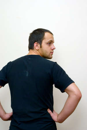 young style manの写真素材