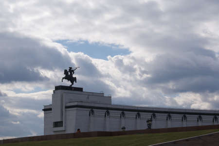 architecture style of the russian capitalの写真素材