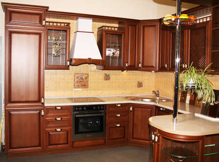 style wood kitchenの写真素材