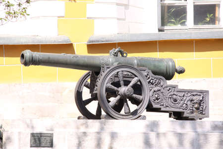 Cannon in the Moscow Kremlinの写真素材