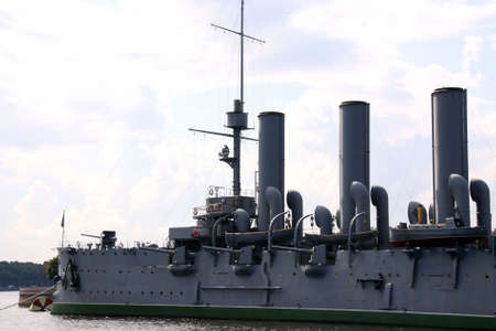 Aurora - symbol of revolution in Russiaの写真素材