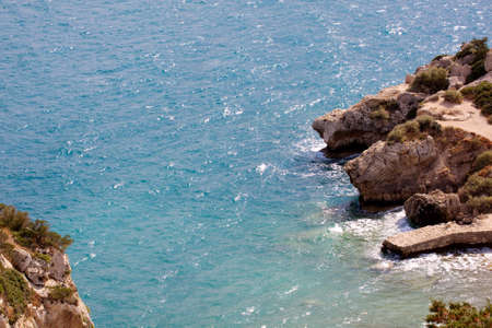Landscape of the Sanctuary of Hera in Greeceの写真素材