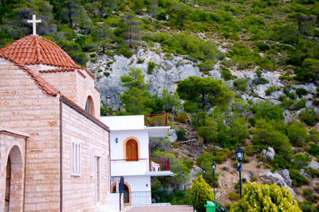 Greek orthodox monasteryの写真素材
