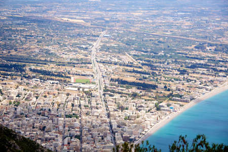 Loutraki viewの写真素材