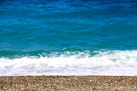 Beach on Samos Island, Greeceの写真素材