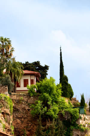 Good view on the panorama of the south townの写真素材