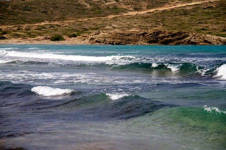 island and sea, greeceの写真素材