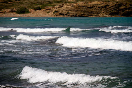 island and sea, greeceの写真素材