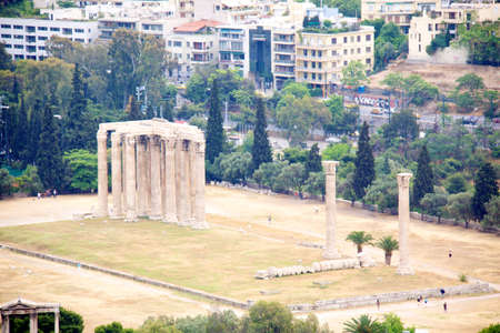 View of Athensの写真素材
