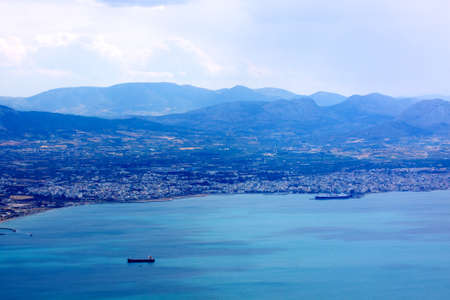 Loutraki viewの写真素材