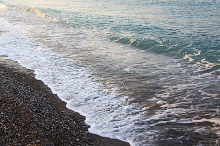 beach, Mediterranean coast,Turkey の写真素材