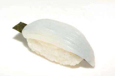japan traditional food - sushi isolated の写真素材
