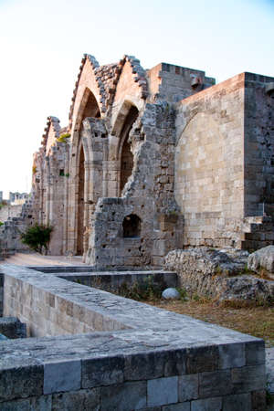 Medieval city of Rhodes, Greeceの写真素材