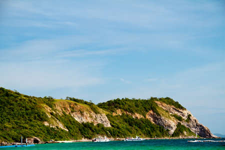 Beautiful blue sea from Similan islands in Thailand, Asiaの写真素材