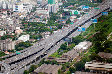 BANGKOK - SEPTEMBER 15 : Bangkok city view September 15, 2011 in Bangkok. City view from the...