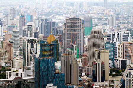 BANGKOK - SEPTEMBER 15 : Bangkok city view September 15, 2011 in Bangkok. City view from the...