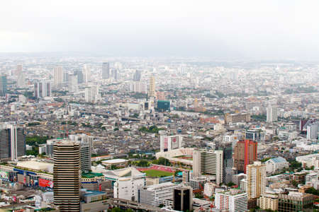 BANGKOK - SEPTEMBER 15 : Bangkok city view September 15, 2011 in Bangkok. City view from the...