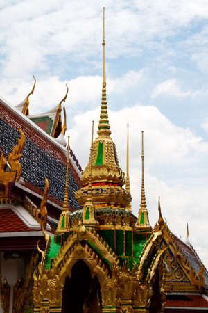 Detail of Grand Palace in Bangkok, Thailandのeditorial素材