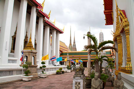 Thailand Bangkok Wat Arun temple detailのeditorial素材