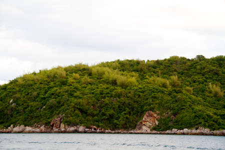 Beautiful blue sea from Similan islands in Thailand, Asiaの写真素材