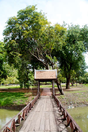 river in jungle, Thailandの写真素材