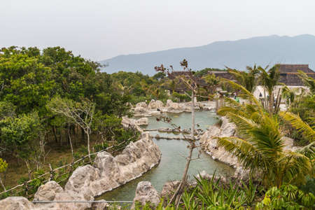 Chinese jungle, island of Hainanのeditorial素材