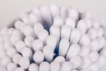 sticks to earsの写真素材