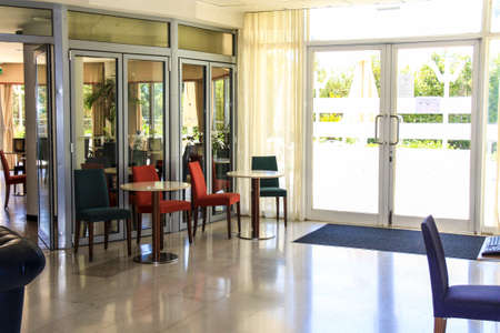 interior of hotel room