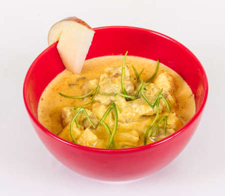 Yellow Curry Chicken (Massaman Curry Chicken)の写真素材