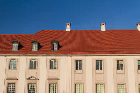 Castle Square in Warsaw, Polandのeditorial素材