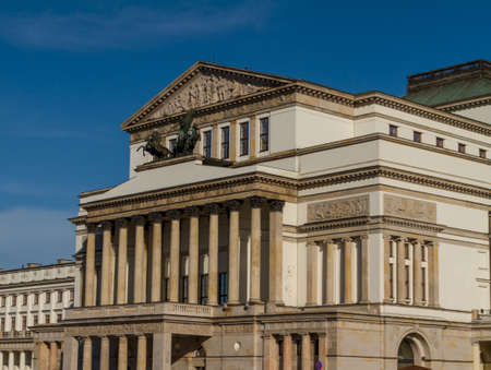 Warsaw, Poland - National Opera House and National Theatre building