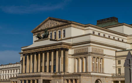 Warsaw, Poland - National Opera House and National Theatre building