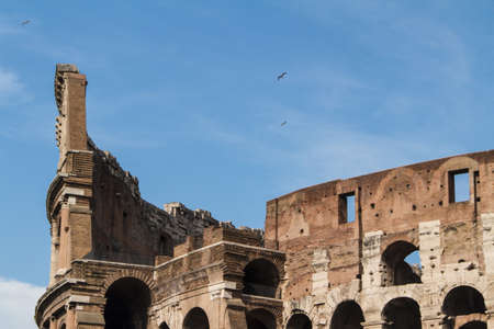 The Colosseum in Rome, Italy