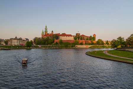 Royal castle in Wawel, Krarowのeditorial素材