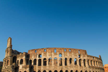 Colosseum in Rome, Italyの写真素材