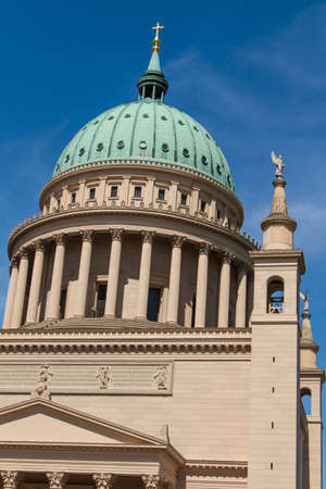 St. Nicholas Church in Potsdam, Germanyの写真素材