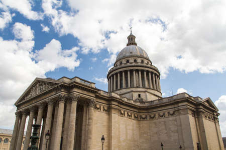The Pantheon building in Paris