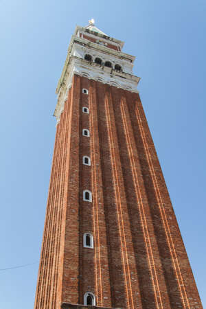 St Mark's Campanile - Campanile di San Marco in Italian, the bell tower of St Mark's Basilica in...