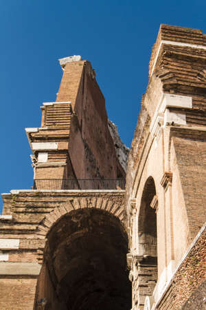 The Colosseum in Rome, Italyの写真素材