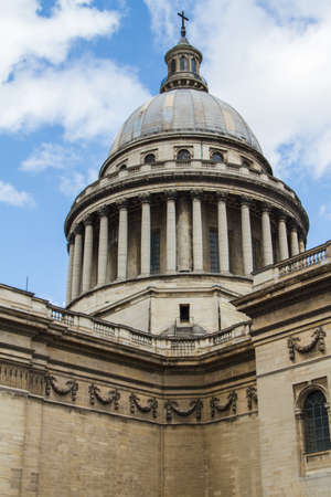 The Pantheon building in Parisの写真素材