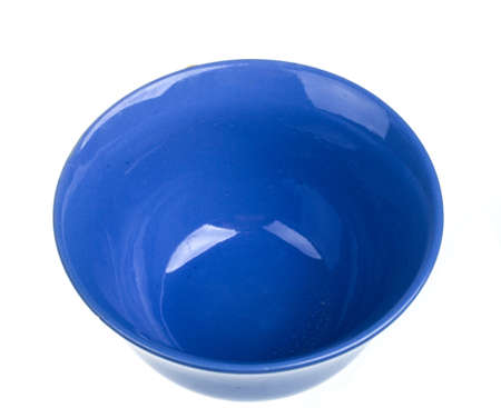 empty bowl isolated on whiteの写真素材