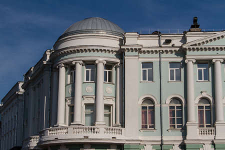 Summer view of historic district of Nizhny Novgorod. Russiaのeditorial素材