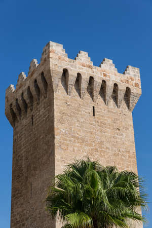 tower in Valldemosa, Mallorca, Spainの写真素材