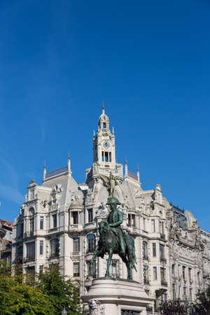 Old town in Porto (Portugal)のeditorial素材