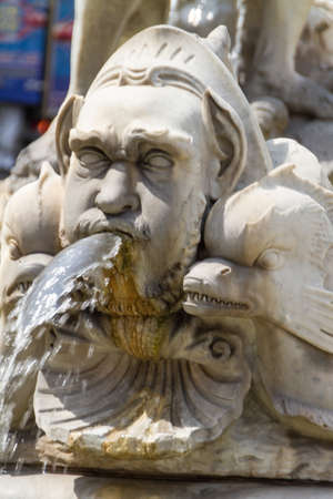 Piazza Navona, Rome, Italyのeditorial素材