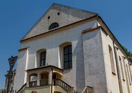 Old Synagogue Izaaka in Kazimierz district of Krakow, Polandの写真素材