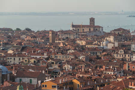 Panorama of Venice, Italyの写真素材