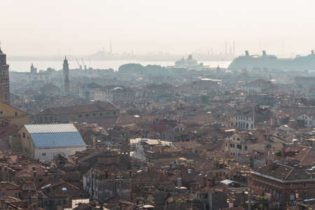 Panorama of Venice, Italyの写真素材